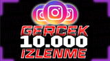 10.000 GERÇEK İZLENME