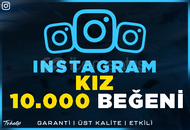 10.000 GERÇEK KIZ BEĞENİ | GARANTİLİ 