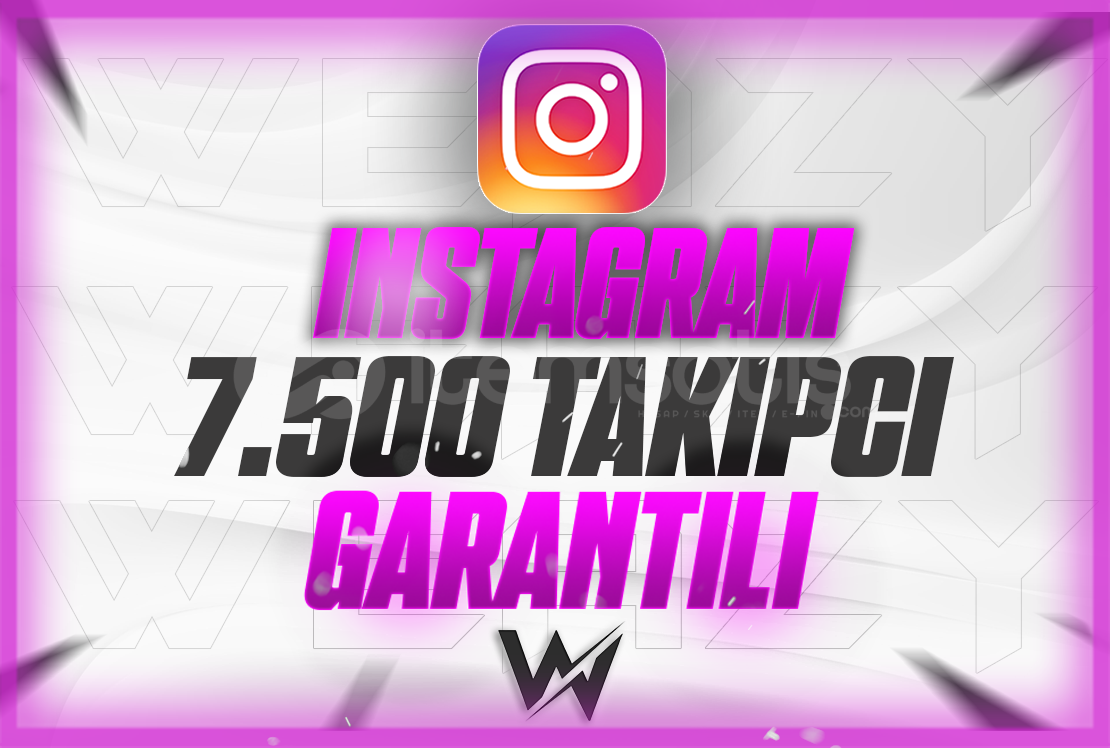 7500 GERÇEK TAKİPÇİ GARANTILI 7500 GERÇEK TAKİPÇİ GARANTILI