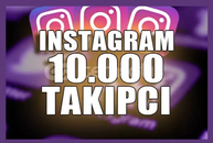 10.000 Gerçek Takipçi | Garantili - Instagram