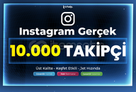 Fırsat ⭐ - 10.000 Gerçek Takipçi | Garantili IG