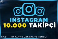 10.000 Gerçek Takipçi | Garantili - Instagram