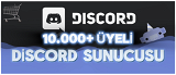 10.000+ Gerçek Üyeli Discord Sunucuları!