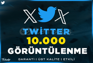 10.000 Görüntülenme Twitter | Garanti
