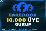 10.000 Gurup Üyesi Facebook | Garanti