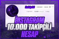 ???? 10.000 Hesap Instagram Paketi