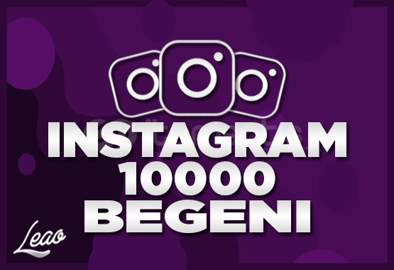 10000 Instagram Beğeni