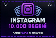 ⭐10.000 İNSTAGRAM BEĞENİ - HIZLI ⭐