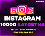 ⭐[GARANTİLİ] 10000 INSTAGRAM GERÇEK KAYDETME⭐