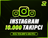 10.000 Instagram Gerçek Takipçi