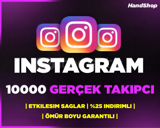 10000 Instagram Gerçek Takipçi | GARANTİLİ ⭐