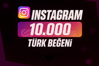 ⭐10.000 İNSTAGRAM GERÇEK TÜRK BEĞENİ⭐