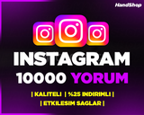 ⭐[GARANTİLİ] 10000 INSTAGRAM GERÇEK YORUM⭐