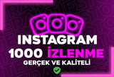 ⭐1000 INSTAGRAM İZLENME⭐KEŞFET ETKİLİ⭐