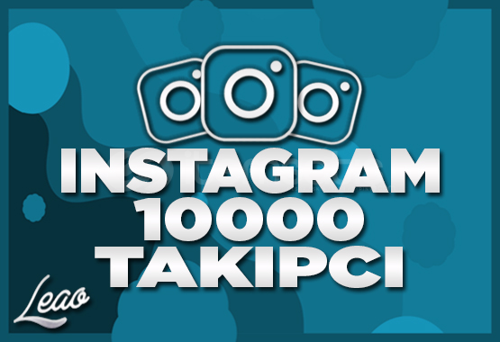 10.000 Instagram Takipçi | GARANTILI | HIZLI 10.000 Instagram Takipçi | GARANTILI | HIZLI