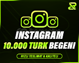 10.000 İnstagram Türk Beğeni
