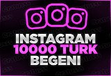 10.000 Instagram Türk Beğeni | 