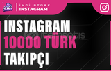 10000 İnstagram Türk Takipçi