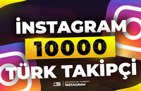 10000 İnstagram Türk Takipçi - KEŞFET ETKİLİ