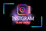 10000 İNSTGRAM TAKİPÇİ - KARIŞIK (Garantili)