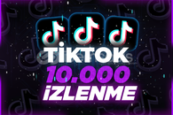 10.000 İzlenme Tiktok Anında Teslimat Garantili