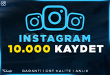 10.000 Kaydet Instagram | Garanti | #1