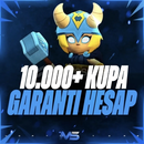 10000+ KUPA GARANTİLİ RANDOM HESAP 