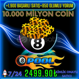 ⭐10.000 MİLYON ÇİP/COİN⭐(10 MİLYAR(B)⭐