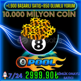 ⭐10.000 MİLYON ÇİP/COİN⭐ (10 MİLYAR(B)⭐