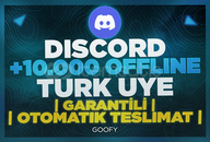 ⭐10.000 Offline Türk Üye | Oto⭐