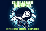 ✨+10000 OYUN GARANTİ✨ STEAM RANDOM HESAP OTO