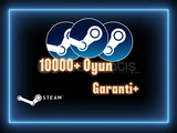 ⭐ 10.000 Oyunlu Steam | Garanti