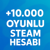 ⚡️ +10.000 OYUNLU STEAM HESABI