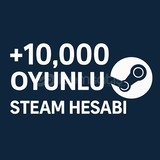 +10.000 Oyunlu Steam Hesabı