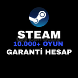 +10000 OYUNLU STEAM HESABI ⭐