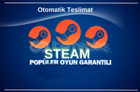 ⭐YÜKSEK OYUN ADETLİ STEAM HESABI[Popüler Oyun]⭐