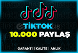 10.000 Paylaşım TikTok | Garanti |ANLIK