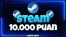 10.000 PUAN STEAM + GARANTILI 