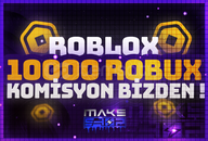 ✨(14.290) 10000 Robux (Komisyon Bizden)✨