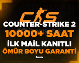 ☢️10000+ SAAT CS2 | STEAM HESABI | GARANTİ