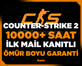 ☢️10000+ SAAT CS2 | STEAM HESABI | İLK MAİL