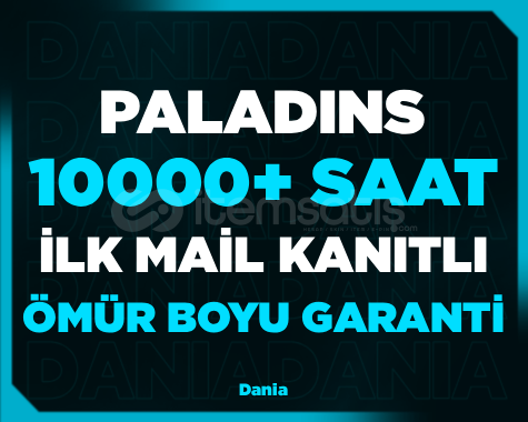 ⭐10000+ SAAT PALADINS⭐İLK MAİL ⭐10000+ SAAT PALADINS⭐İLK MAİL