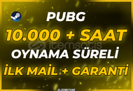 ⭐10.000+ SAAT PUBG ⭐ +İLK MAİL❤️