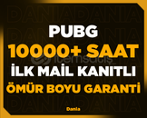 ⭐10000+ SAAT PUBG⭐İLK MAİL