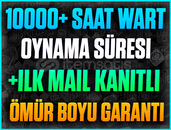 ⭐️10000+ SAAT WAR THUNDER❤️+İLK MAİL❤️