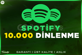 10.000 Spotify Dinlenme | Garanti | #1