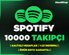 ⭐[GARANTİLİ] 10000 SPOTİFY GERÇEK TAKİPÇİ⭐