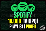 10000 Spotify Takipçi | Playlist/Profil