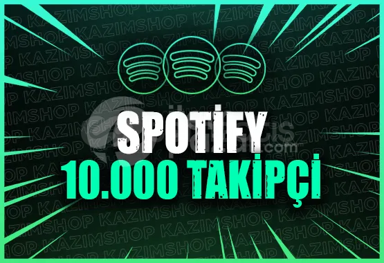 10000 Spotify Takipçi | Playlist/Profil 10000 Spotify Takipçi | Playlist/Profil