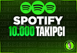 ⚡ 10000 Spotify Takipçi | Playlist/Profil
